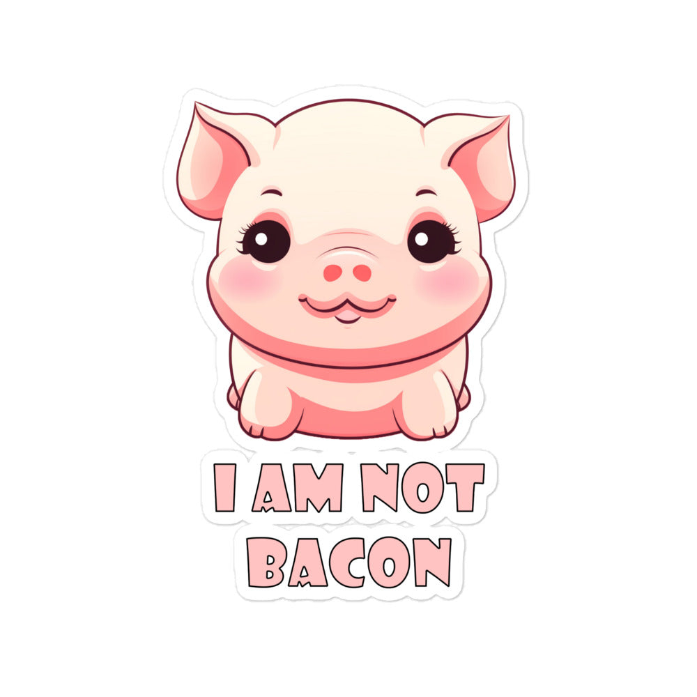 Not Bacon Sticker